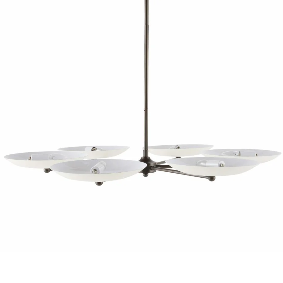 Arteriors Griffith 6 Light 40" Wide Chandelier - Image 1