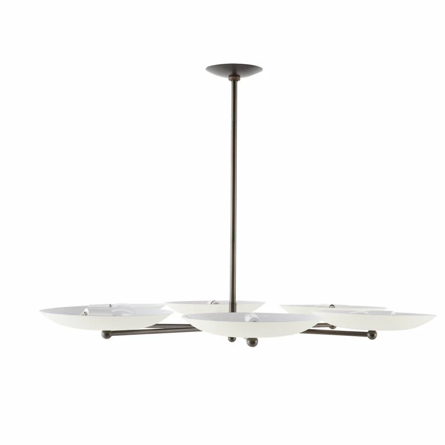 Arteriors Griffith 6 Light 40" Wide Chandelier - Image 3