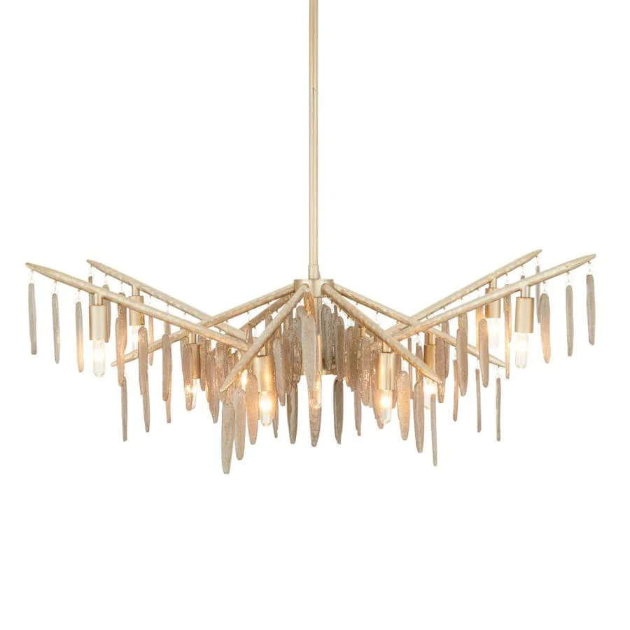 Arteriors Gia 12 Light 40" Wide Waterfall Chandelier - Image 1