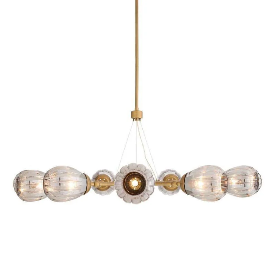 Arteriors Smyth 9 Light 54" Wide Chandelier - Image 1