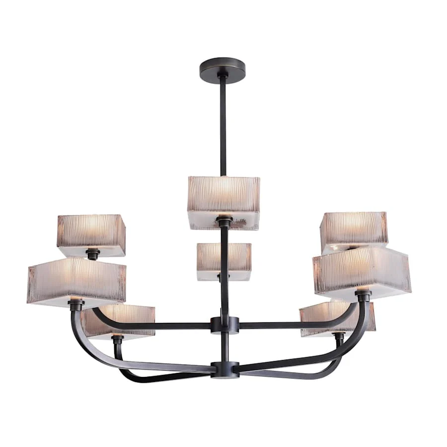 Arteriors Louis Chandelier 8 Light 40" Wide Chandelier - Image 1