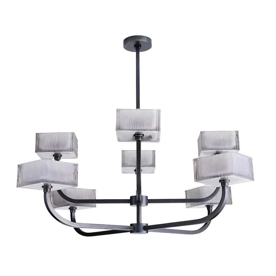 Arteriors Louis Chandelier 8 Light 40" Wide Chandelier - Image 2