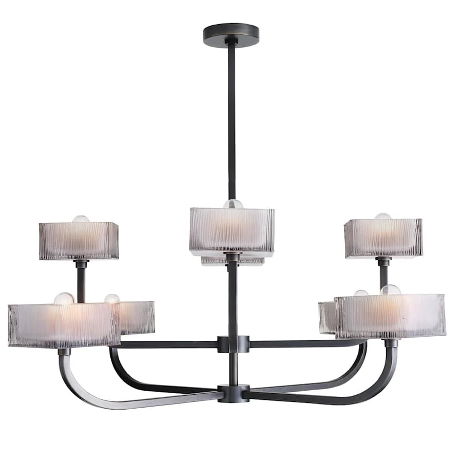 Arteriors Louis Chandelier 8 Light 40" Wide Chandelier - Image 3