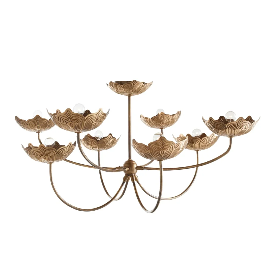 Arteriors Encinitas 8 Light 58" Wide Chandelier - Image 2