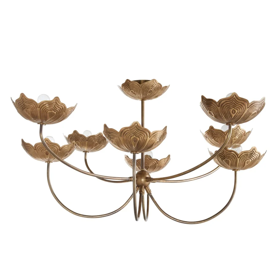 Arteriors Encinitas 8 Light 58" Wide Chandelier - Image 3