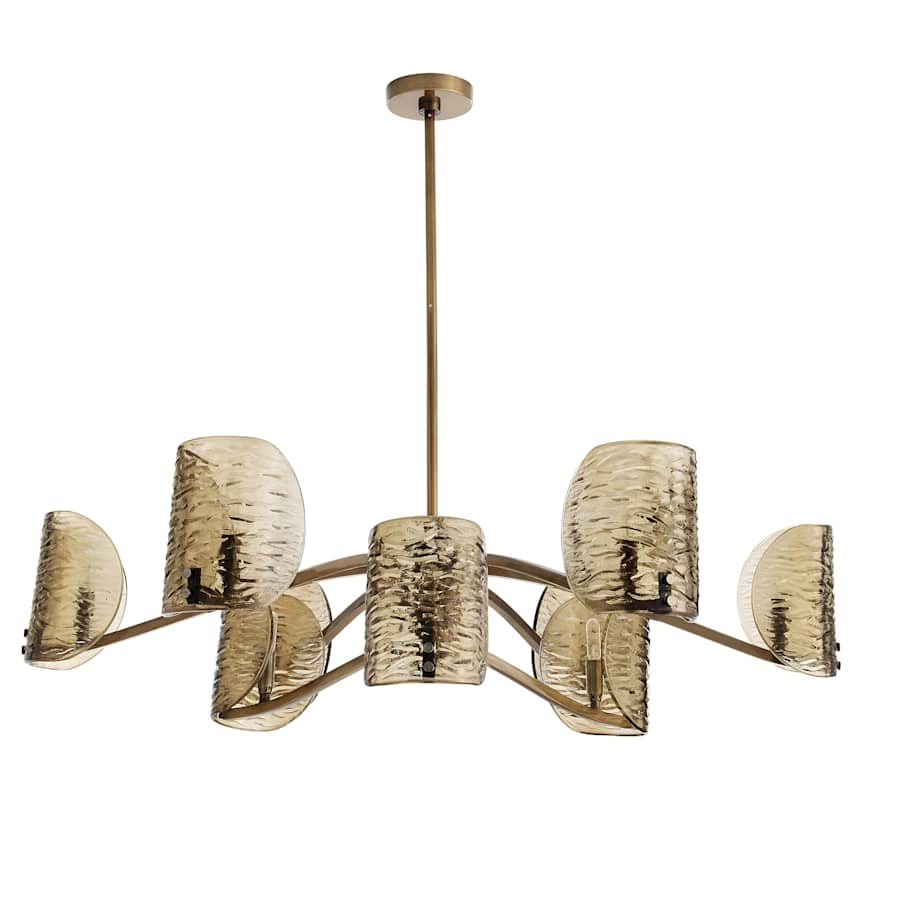 Arteriors Natasha Chandelier 9 Light 43" Wide Chandelier - Image 2