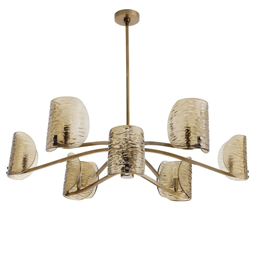 Arteriors Natasha Chandelier 9 Light 43" Wide Chandelier - Image 3