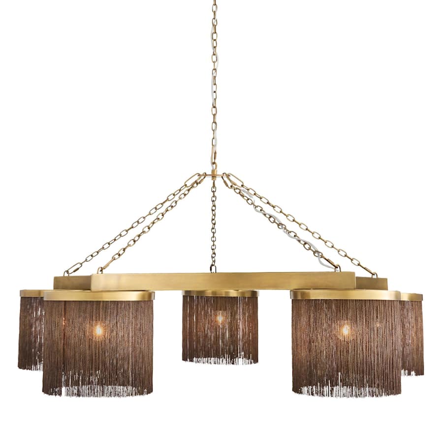 Arteriors Langston Chandelier 5 Light 46" Wide Chandelier - Image 1