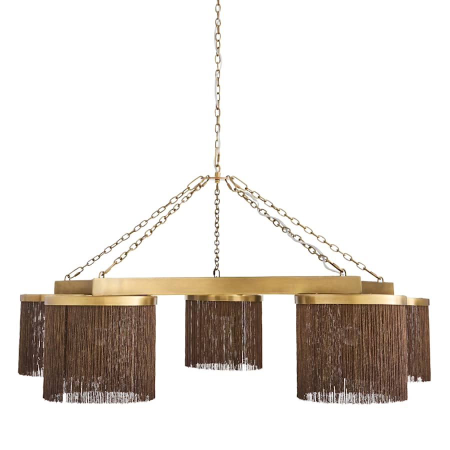 Arteriors Langston Chandelier 5 Light 46" Wide Chandelier - Image 2