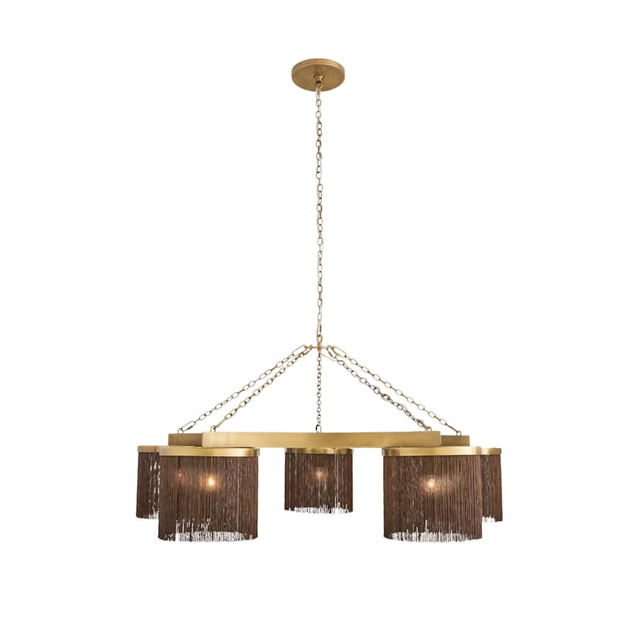 Arteriors Langston Chandelier 5 Light 46" Wide Chandelier - Image 3
