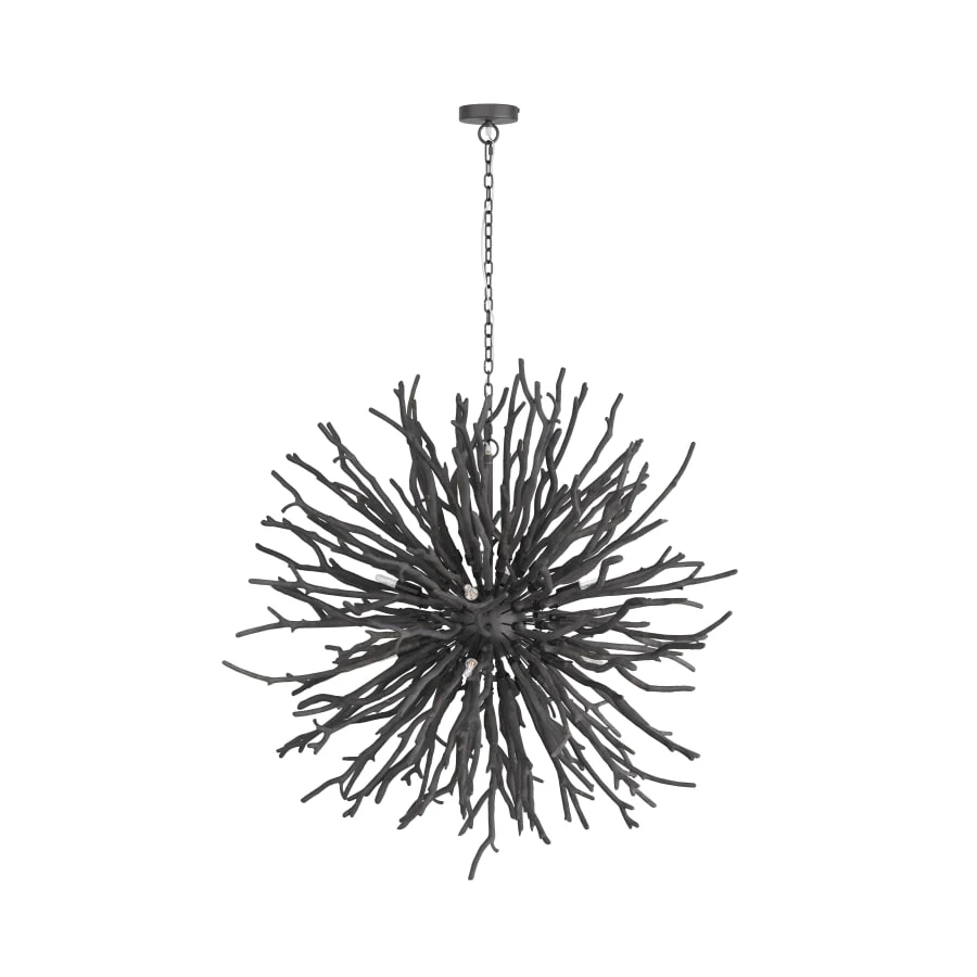 Arteriors Finch 8 Light 43" Wide Sputnik Chandelier - Image 2