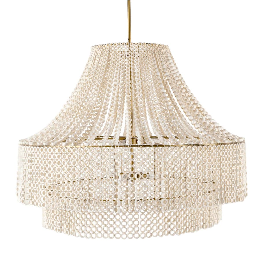 Arteriors Hannie 8 Light 46" Wide Empire Chandelier with Shade - Image 1