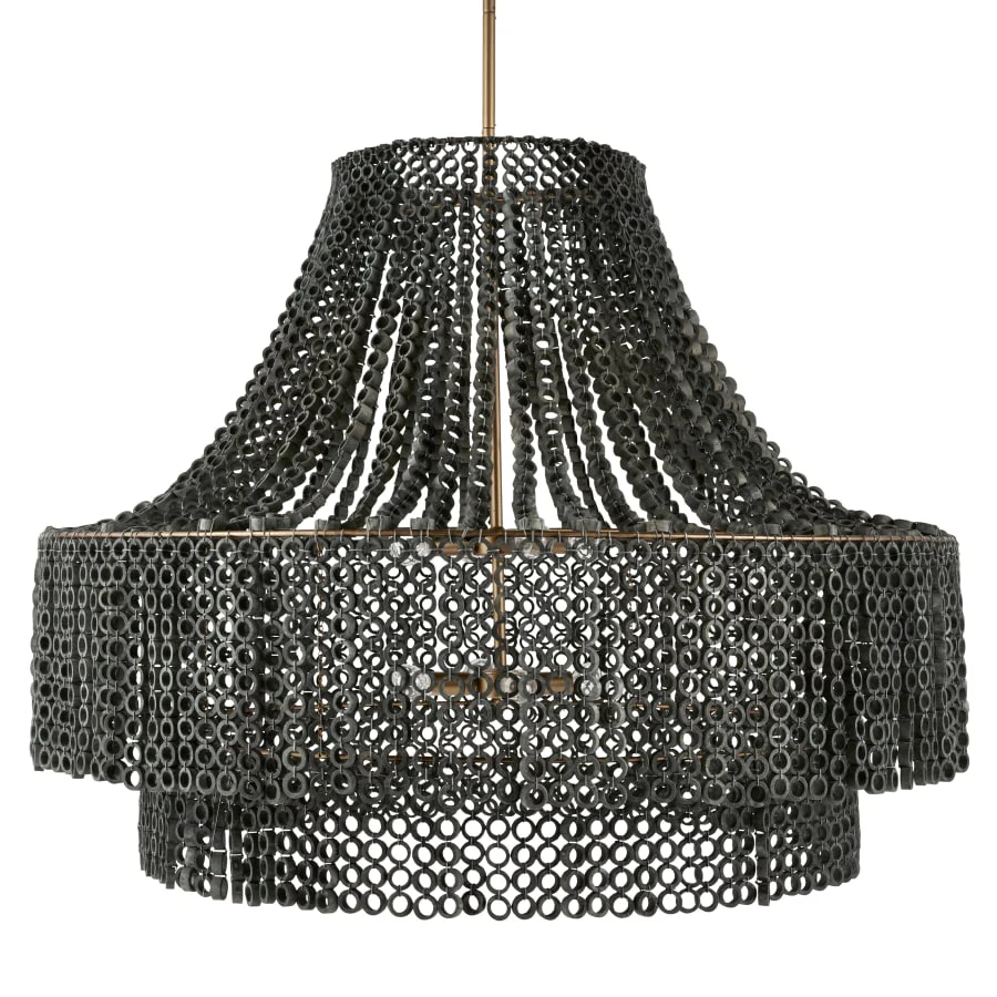 Arteriors Hannie 8 Light 46" Wide Empire Chandelier - Image 3