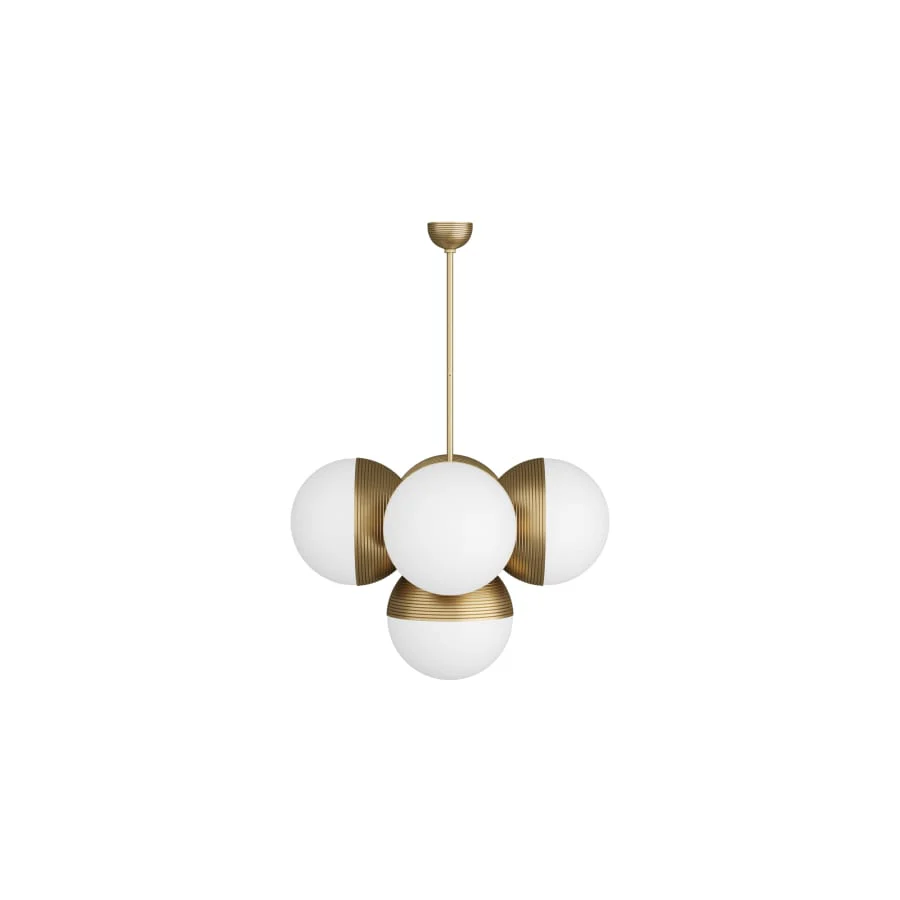 Arteriors Baptiste 5 Light 30" Wide Chandelier - Image 3
