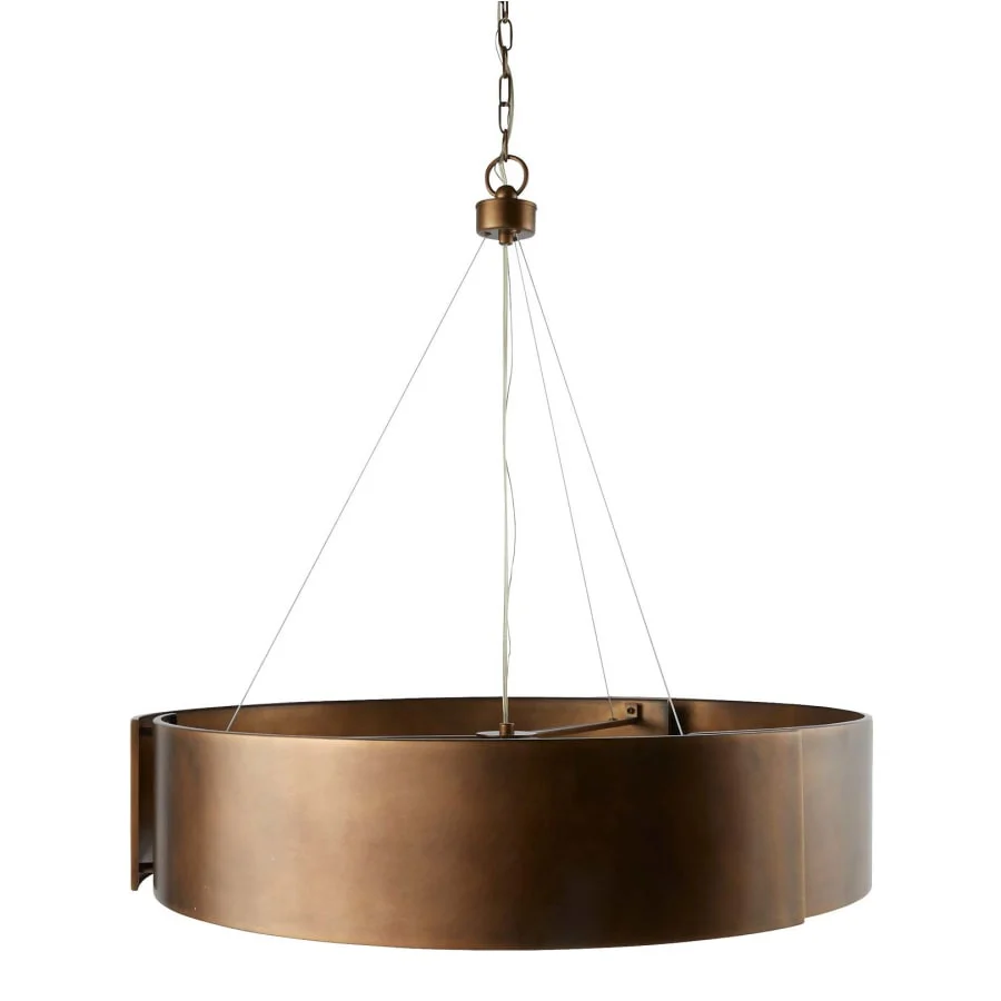 Arteriors Dante 5 Light 35" Wide Ring Chandelier - Image 1