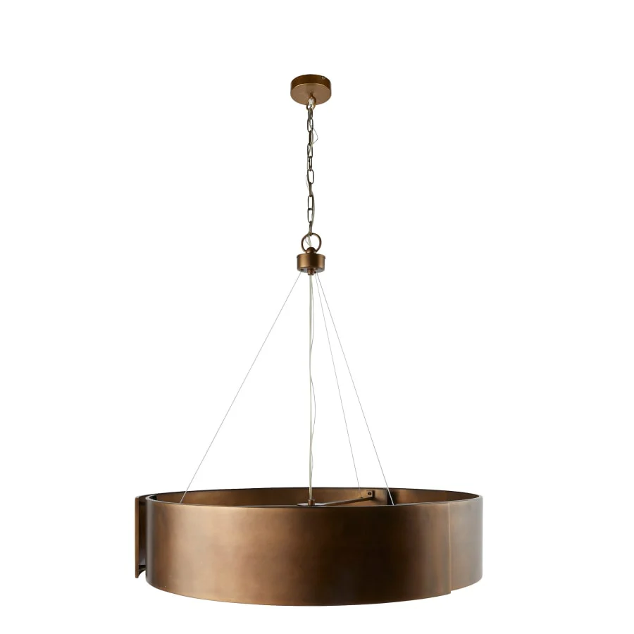 Arteriors Dante 5 Light 35" Wide Ring Chandelier - Image 2