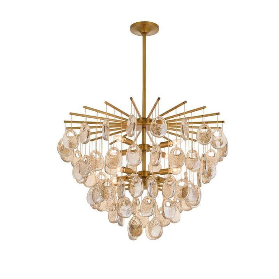 Arteriors Jacqueline 8 Light 32" Wide Waterfall Chandelier - Image 3