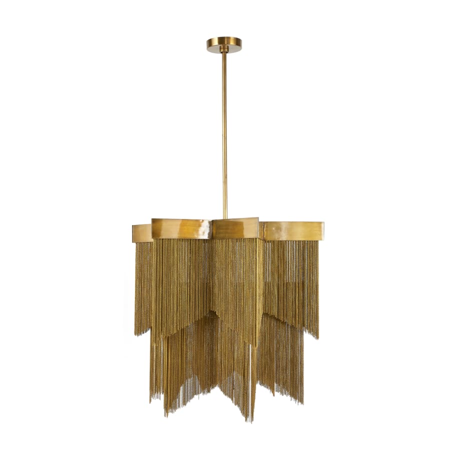 Arteriors Bridget 4 Light 28" Wide Waterfall Chandelier - Image 2