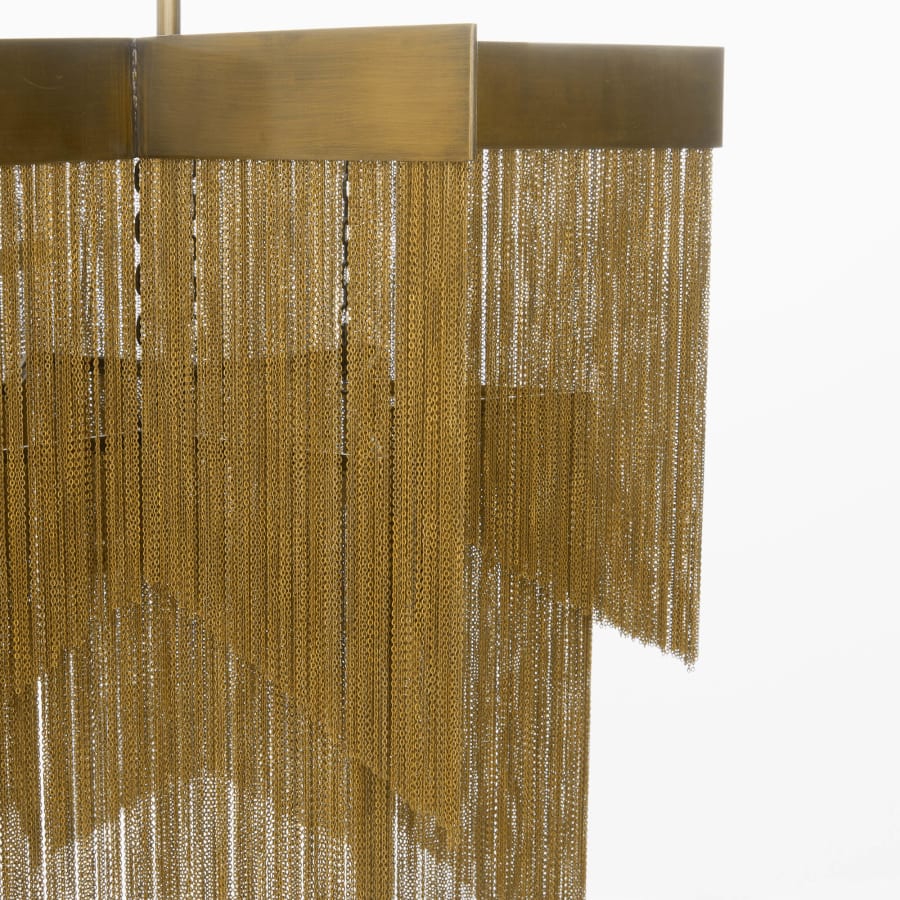 Arteriors Bridget 4 Light 28" Wide Waterfall Chandelier - Image 3