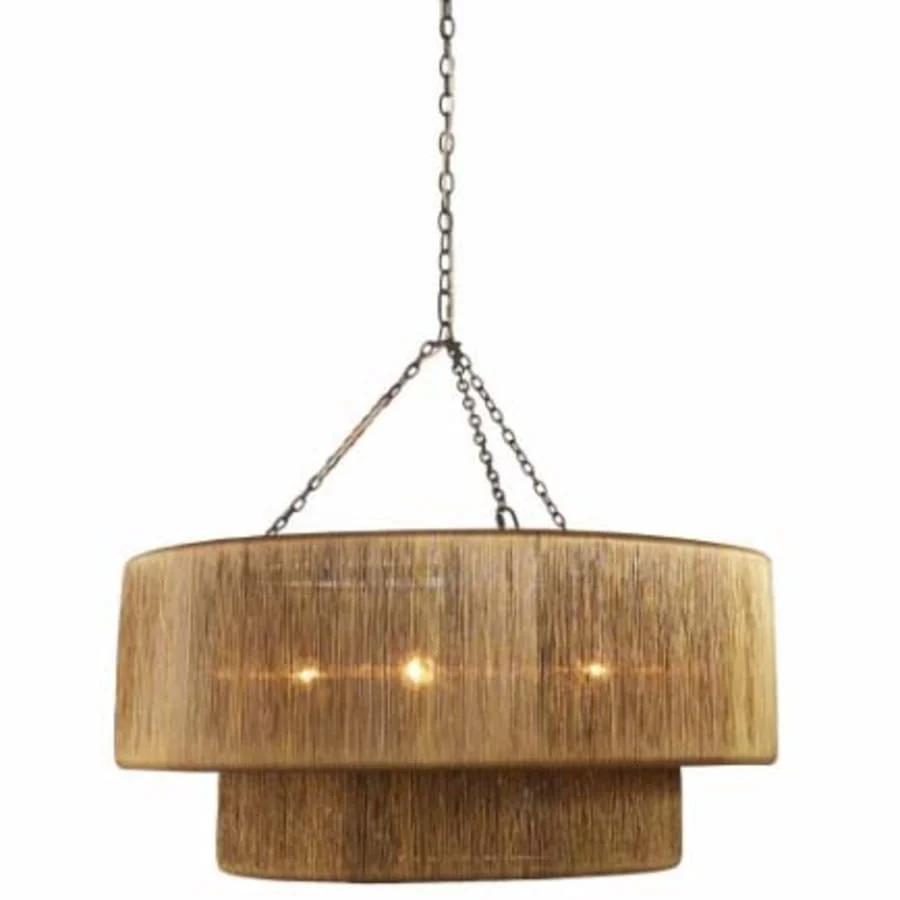 Arteriors Creighton 3 Light 35" Wide Ring Chandelier - Image 1