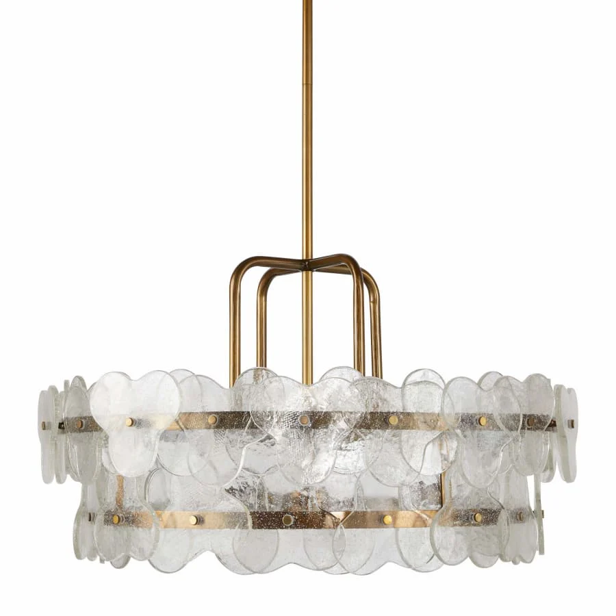 Arteriors Cascade 4 Light 26" Wide Ring Chandelier - Image 1