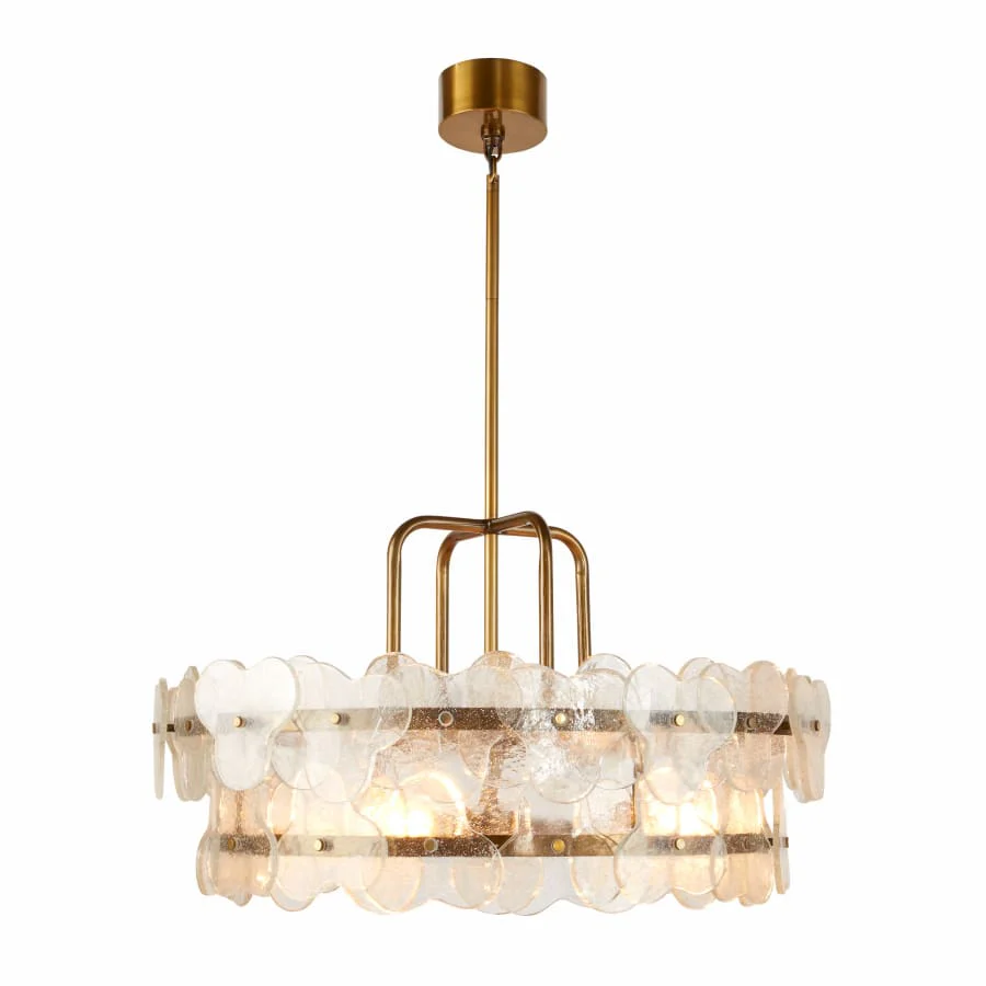 Arteriors Cascade 4 Light 26" Wide Ring Chandelier - Image 2
