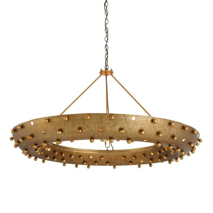 Arteriors Hardy 9 Light 36" Wide Ring Chandelier - Image 1