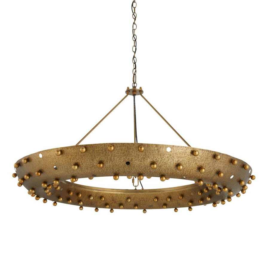 Arteriors Hardy 9 Light 36" Wide Ring Chandelier - Image 2