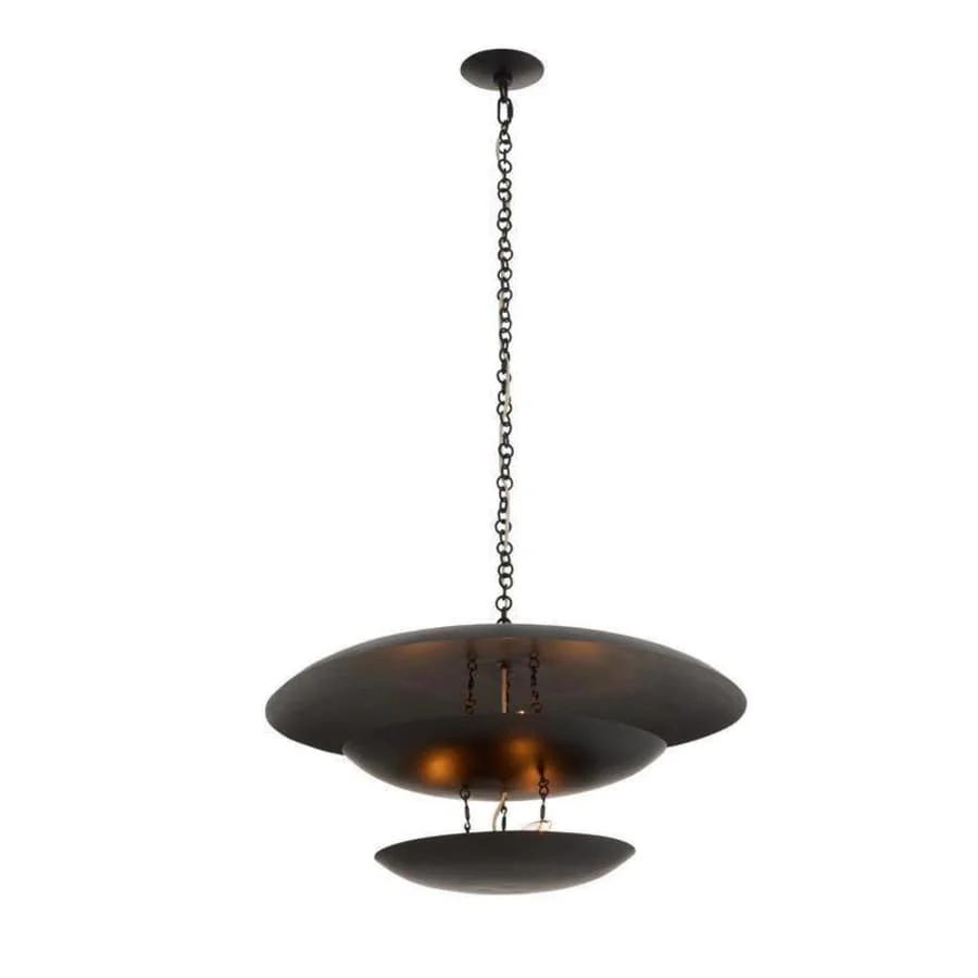 Arteriors Florko 6 Light 31" Wide Abstract Chandelier - Image 3
