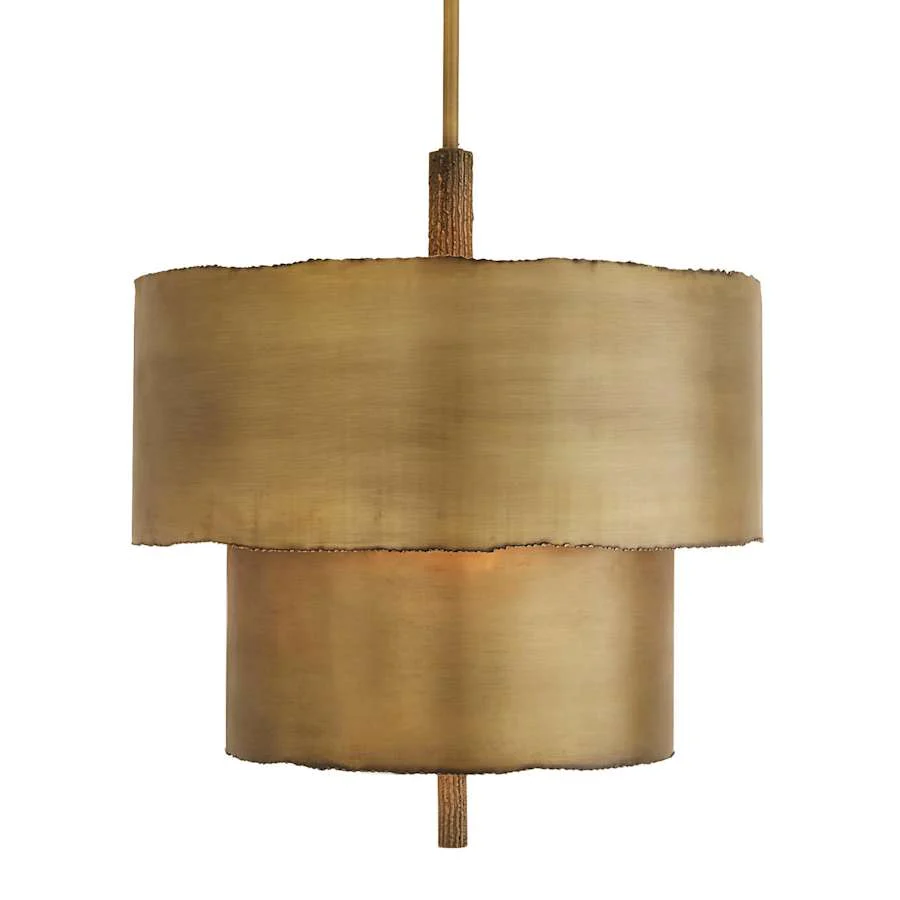 Arteriors Leonardo Chandelier 4 Light 28" Wide Drum Chandelier - Image 1