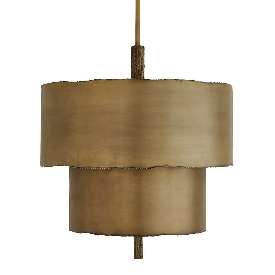 Arteriors Leonardo Chandelier 4 Light 28" Wide Drum Chandelier - Image 2