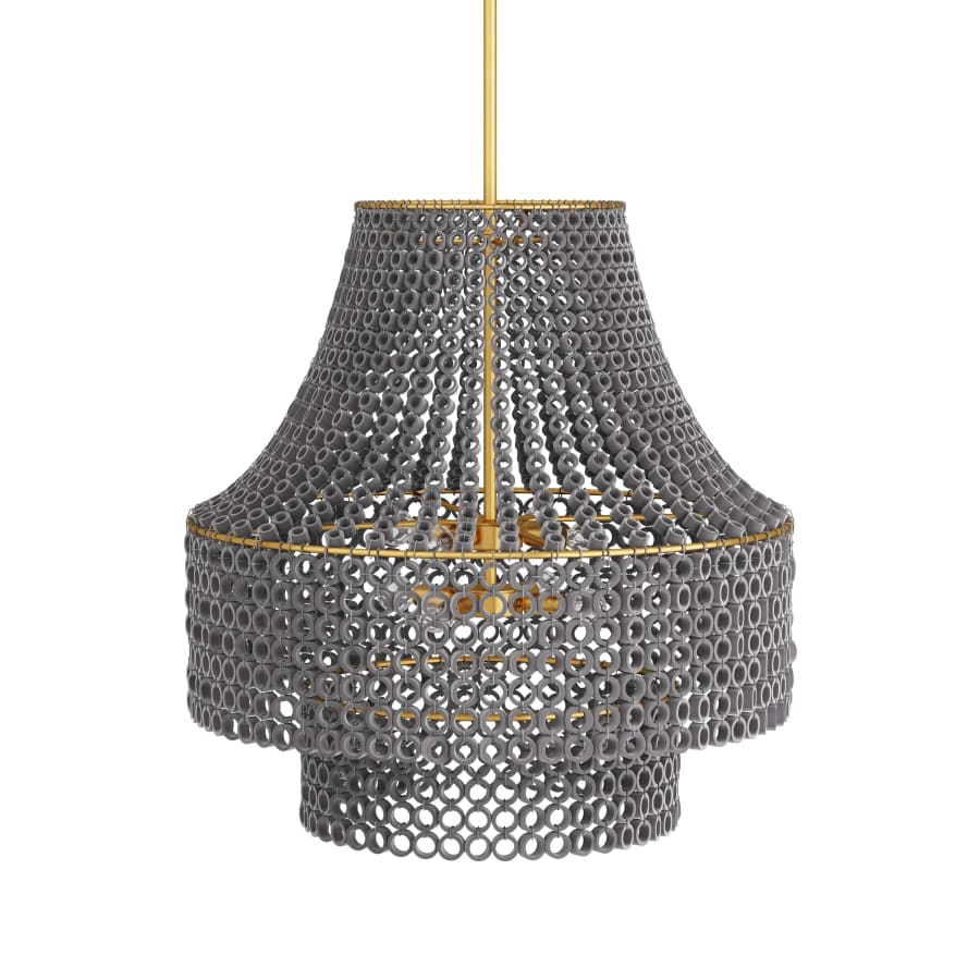 Arteriors Hannie 8 Light 29" Wide Chandelier - Image 1