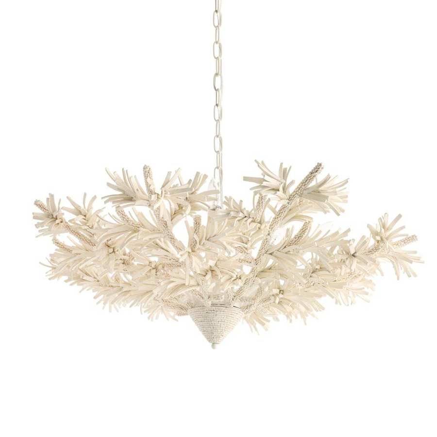 Arteriors Fernanda 8 Light 38" Wide Waterfall Chandelier - Image 2