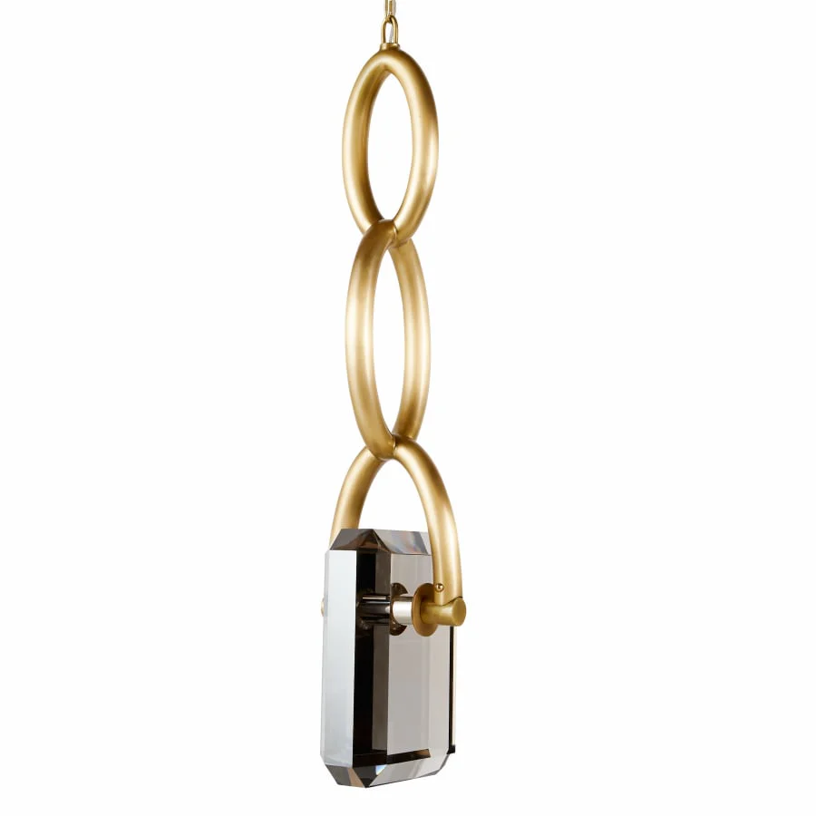 Arteriors Estate 8" Wide Crystal Mini Pendant - Image 3