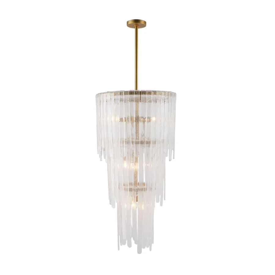 Arteriors Raine 7 Light 21" Wide Waterfall Chandelier - Image 2