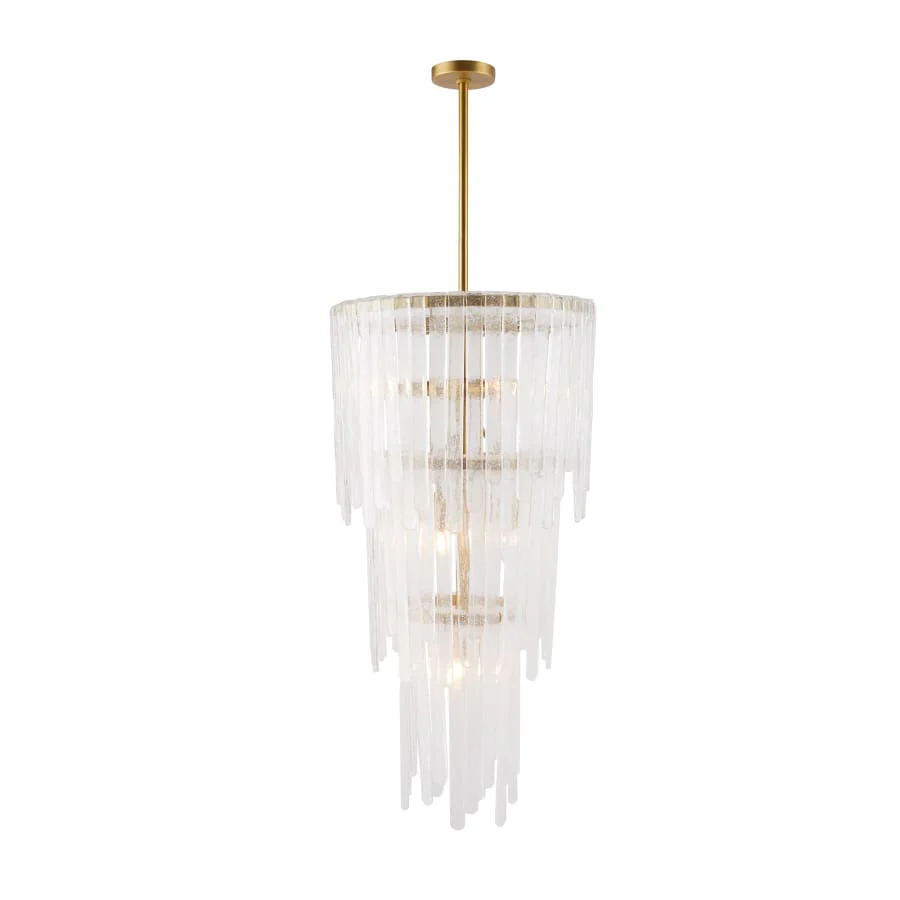 Arteriors Raine 7 Light 21" Wide Waterfall Chandelier - Image 3