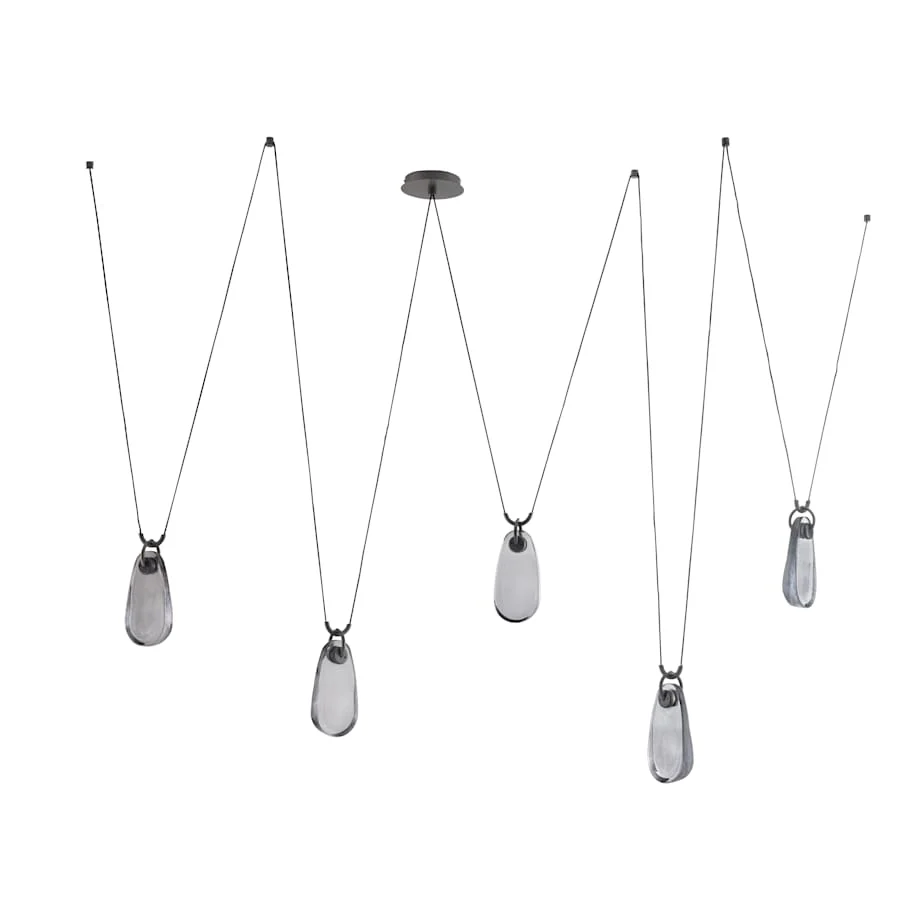 Arteriors Melt Chandelier 86" Wide Abstract Chandelier - Image 2