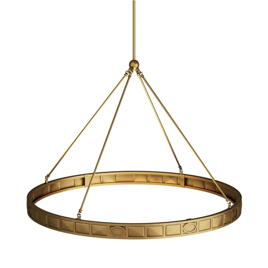 Arteriors Empire 39" Wide LED Ring Chandelier - Image 1