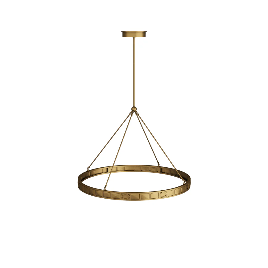 Arteriors Empire 39" Wide LED Ring Chandelier - Image 2