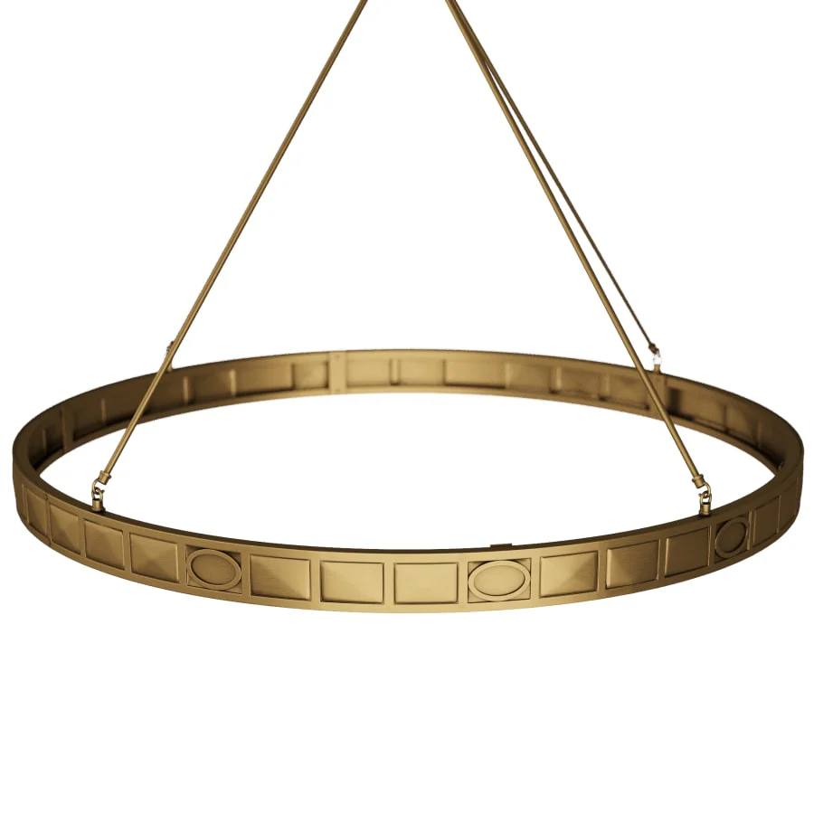 Arteriors Empire 39" Wide LED Ring Chandelier - Image 3