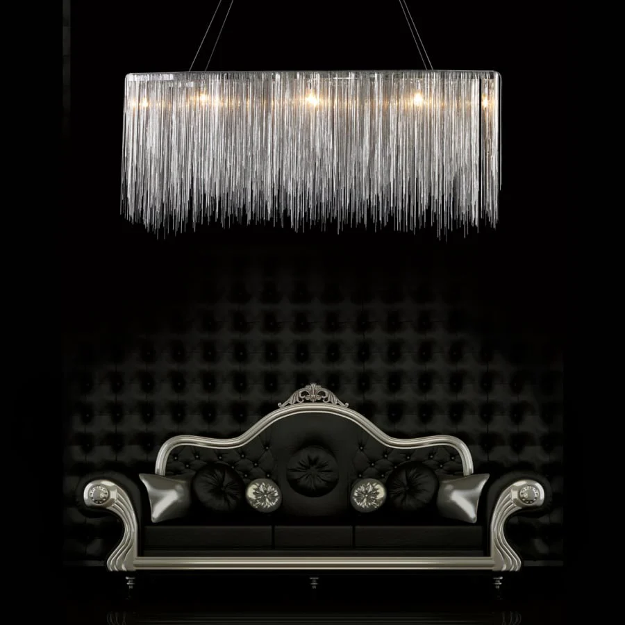 Avenue Lighting Fountain Ave. 48" Wide LED Linear Chandelier - Image 2
