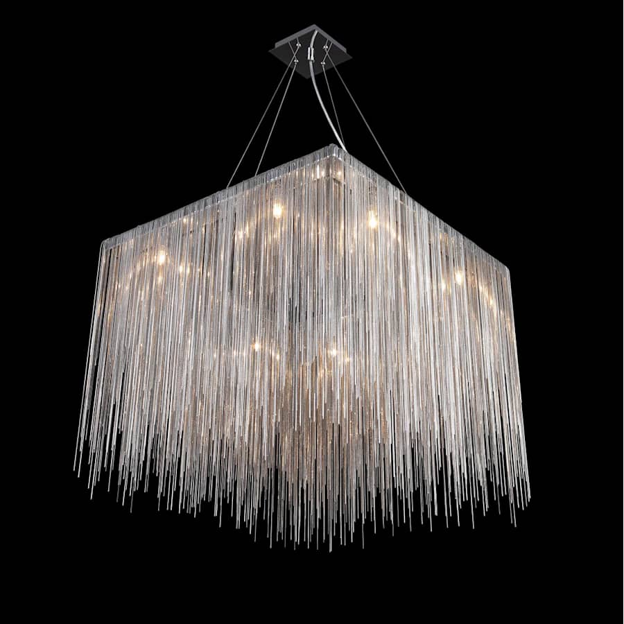 Avenue Lighting Fountain Ave. 24" Wide LED Square Chandelier - Image 2