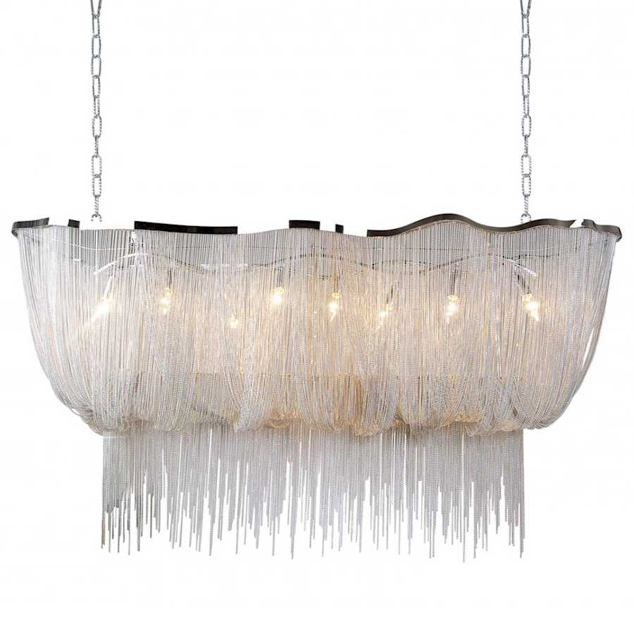 Avenue Lighting Mullholand Dr. 6 Light 59" Wide Linear Chandelier - Image 1