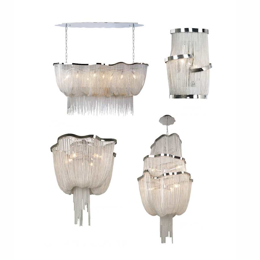 Avenue Lighting Mullholand Dr. 6 Light 59" Wide Linear Chandelier - Image 3