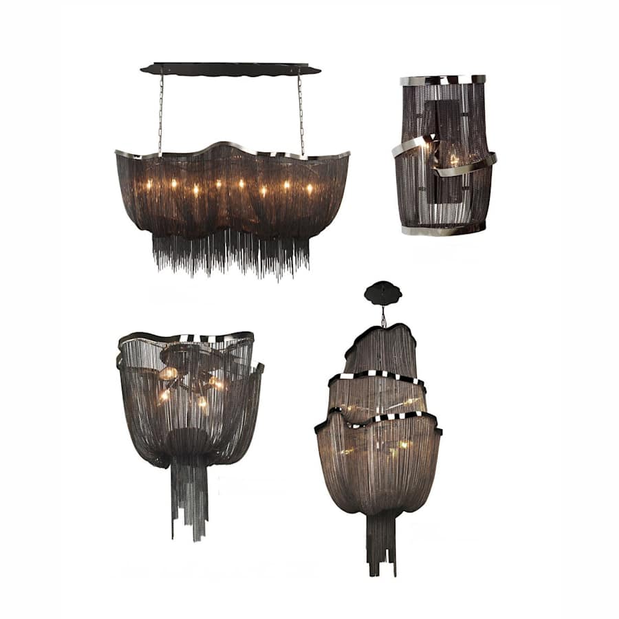 Avenue Lighting Mullholand Dr. 6 Light 20" Wide Chandelier - Image 2