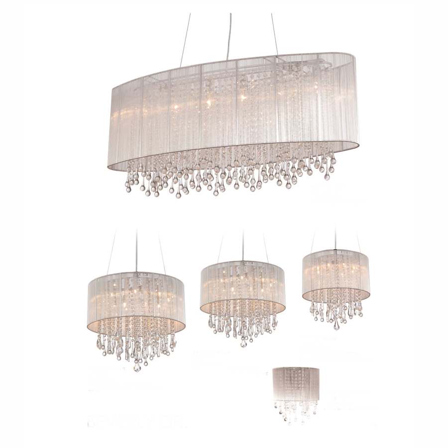 Avenue Lighting Beverly Dr. 12 Light 32" Wide Drum Chandelier - Image 3