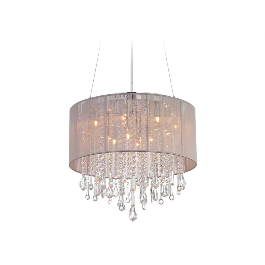 Avenue Lighting Beverly Dr. 12 Light 32" Wide Drum Chandelier - Image 1