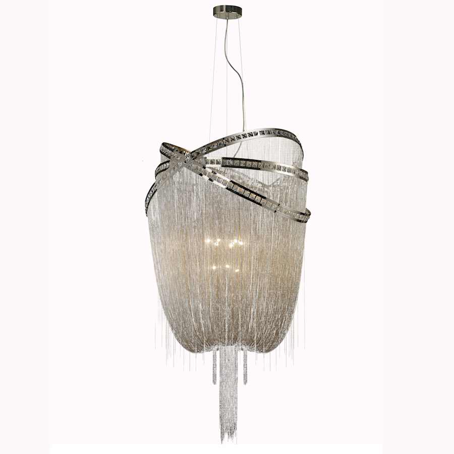 Avenue Lighting Wilshire Blvd. 9 Light 36" Wide Chandelier - Image 2