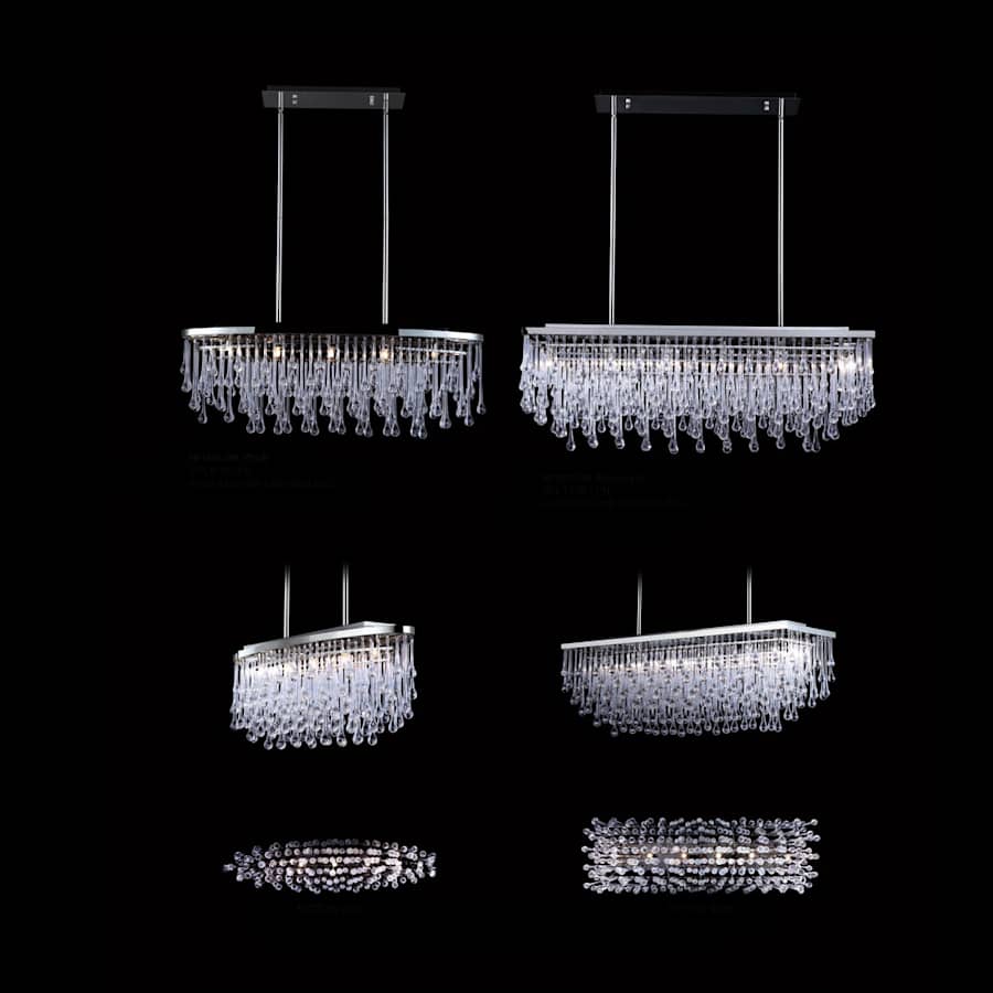 Avenue Lighting Hollywood Blvd. 29 Light 34" Wide Waterfall Chandelier - Image 2
