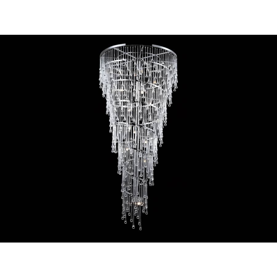 Avenue Lighting Hollywood Blvd. 29 Light 34" Wide Waterfall Chandelier - Image 1